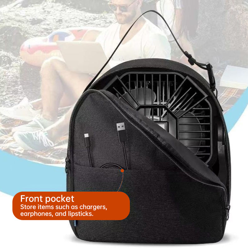 Borsa per il trasporto di ventilatori da campeggio, custodia portatile per ventilatore, copertura protettiva per ventilatore da esterno