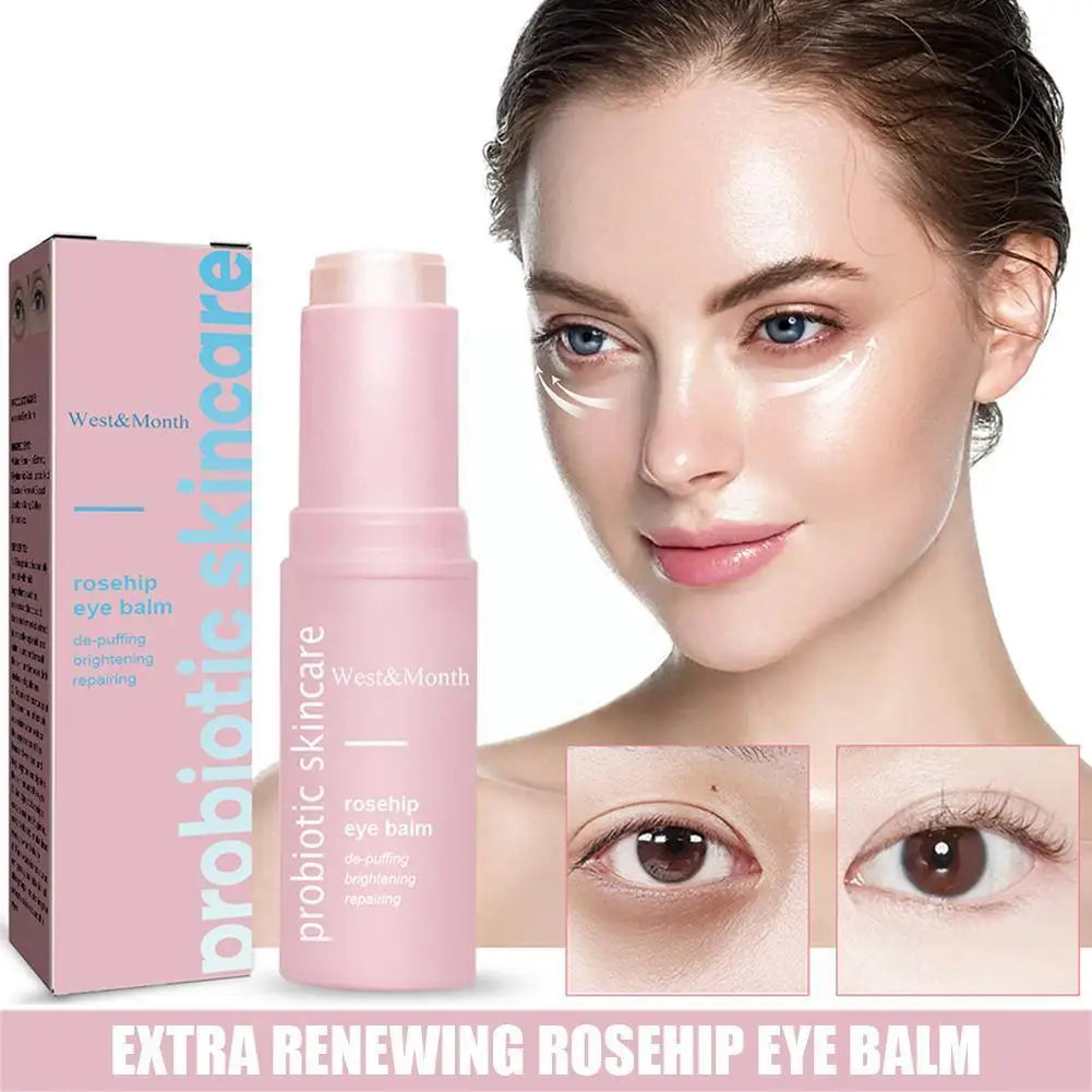 Balsamo occhi e viso alla rosa canina ad azione rigenerante intensiva – Stick idratante ed effetto lifting – Trattamento idratante profondo