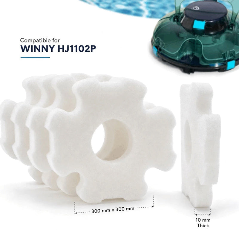 Compatibile con il robot puliscipiscina WINNY HJ1102-P – Materiale filtrante ad alto assorbimento per piscine