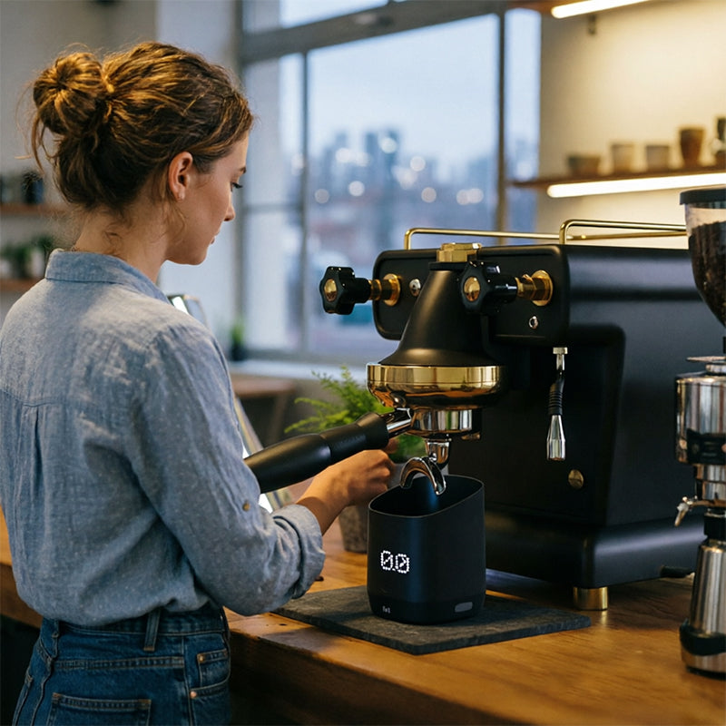 Dosatore digitale leggero per caffè, tazza di pesatura a LED ricaricabile per espresso