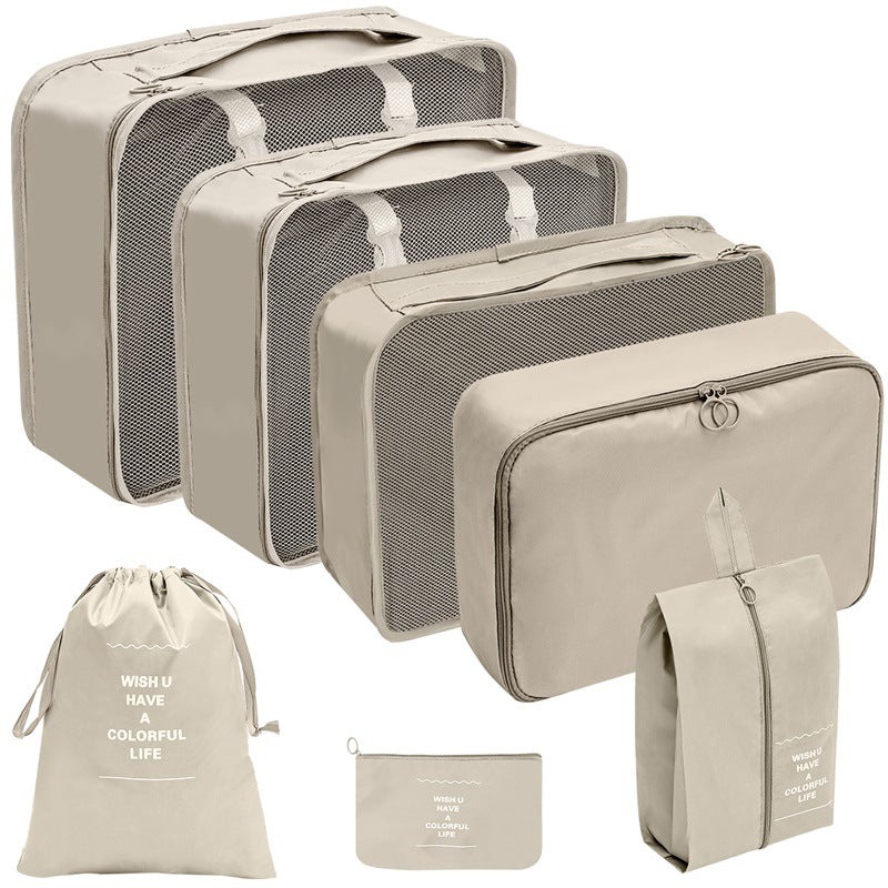 7PCS Luggage Packing Cubes – Travel Organizer and Storage Bags Set, Luggage Essentials
