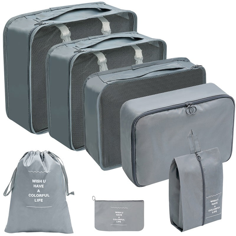 7PCS Cubi di imballaggio per valigia – Organizer da viaggio e set di borse portaoggetti, elementi essenziali per il bagaglio