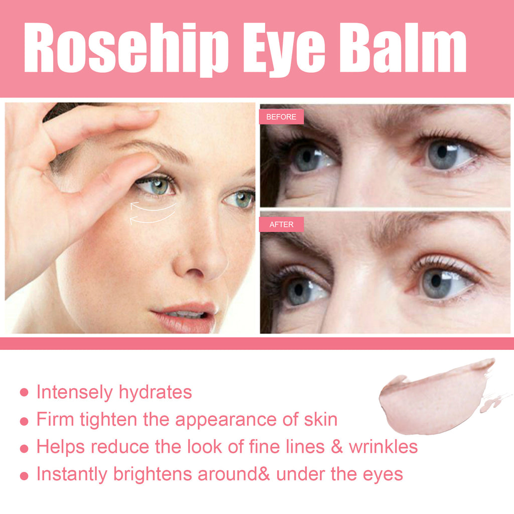 Balsamo occhi e viso alla rosa canina ad azione rigenerante intensiva – Stick idratante ed effetto lifting – Trattamento idratante profondo
