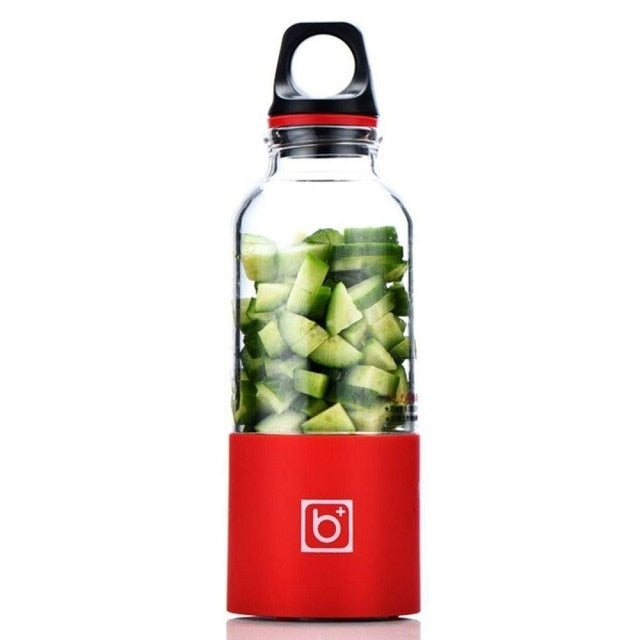 Mini frullatore portatile elettrico ricaricabile via USB – Spremiagrumi e shaker per succhi di frutta