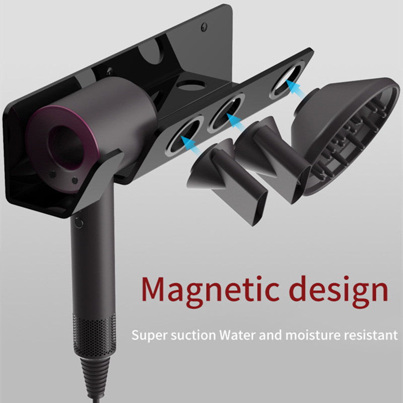 Supporto per asciugacapelli Dyson – Staffa da parete e organizer
