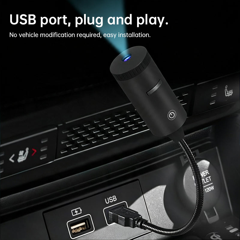 Proiettore di stelle USB – Plug & Play, motivi intercambiabili per camera da letto e soggiorno