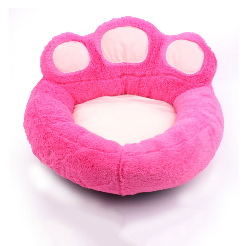 Cuccia per cani, cuccia per gatti, accessori per animali domestici Autunno e Inverno Calda e confortevole Cuccia per animali domestici a forma di zampa d'orso Tappetino per cani