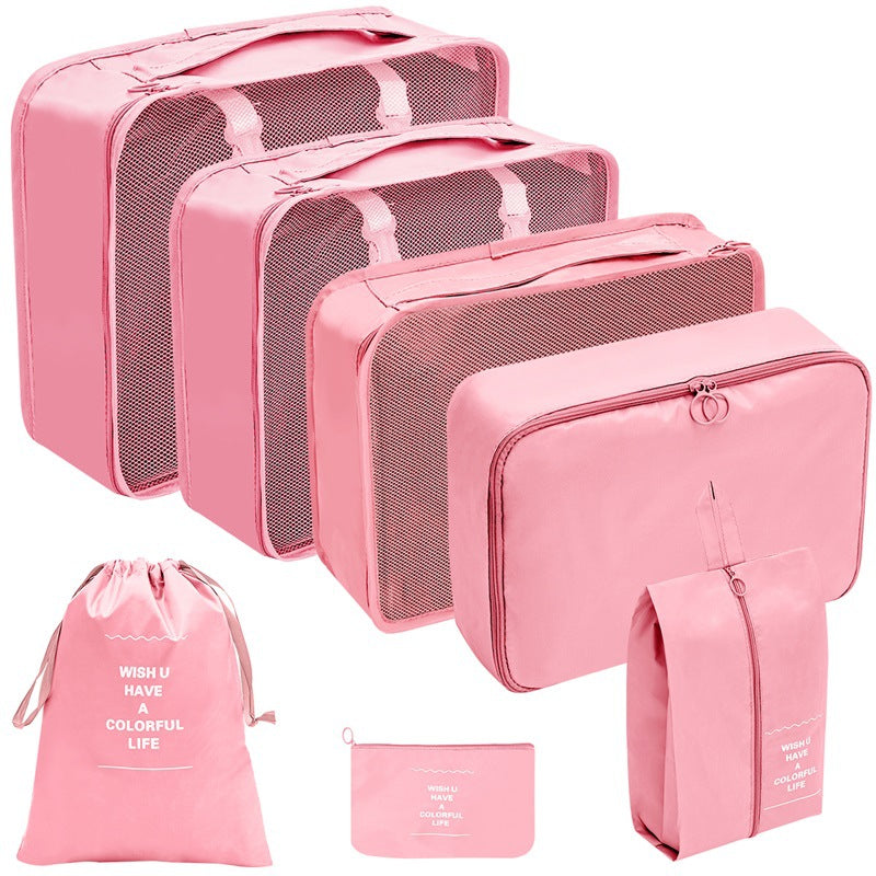 7PCS Luggage Packing Cubes – Travel Organizer and Storage Bags Set, Luggage Essentials