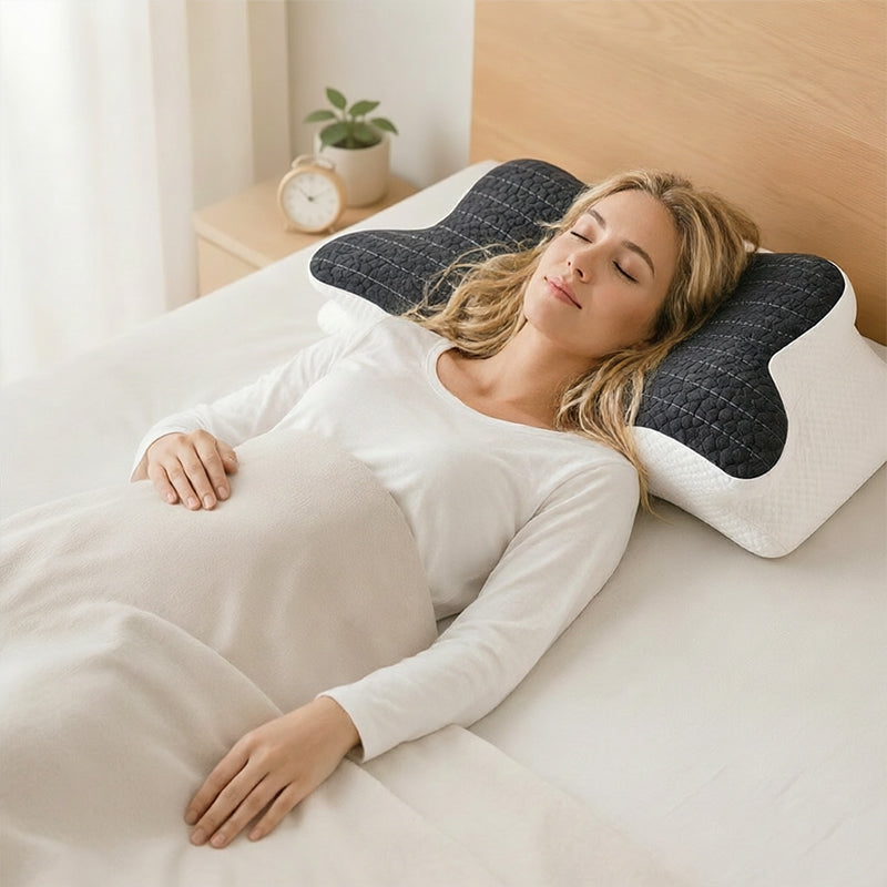 Cuscino in memory foam viscoelastico rinfrescante – Cuscino a lento ritorno resistente al calore