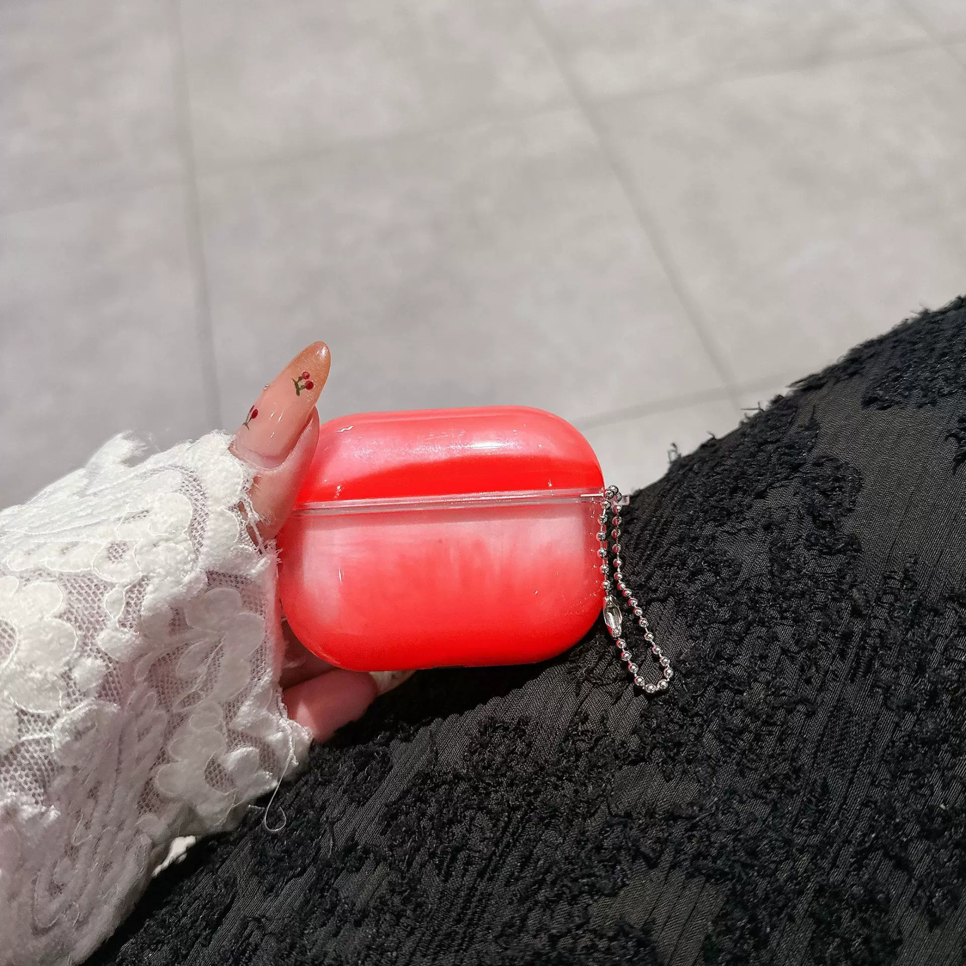 Luminous Flowing Sand Earphone Case suitable for Air Pod Protective Case for Fluorescent Earphones High Appearance Atmosphere Luminescence