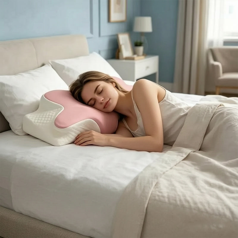 Cuscino in memory foam viscoelastico rinfrescante – Cuscino a lento ritorno resistente al calore