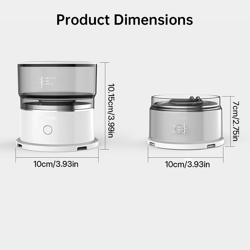 Mini macinacaffè e caffettiera elettrica – Macchina per caffè americano automatica con tazza dotata di agitatore