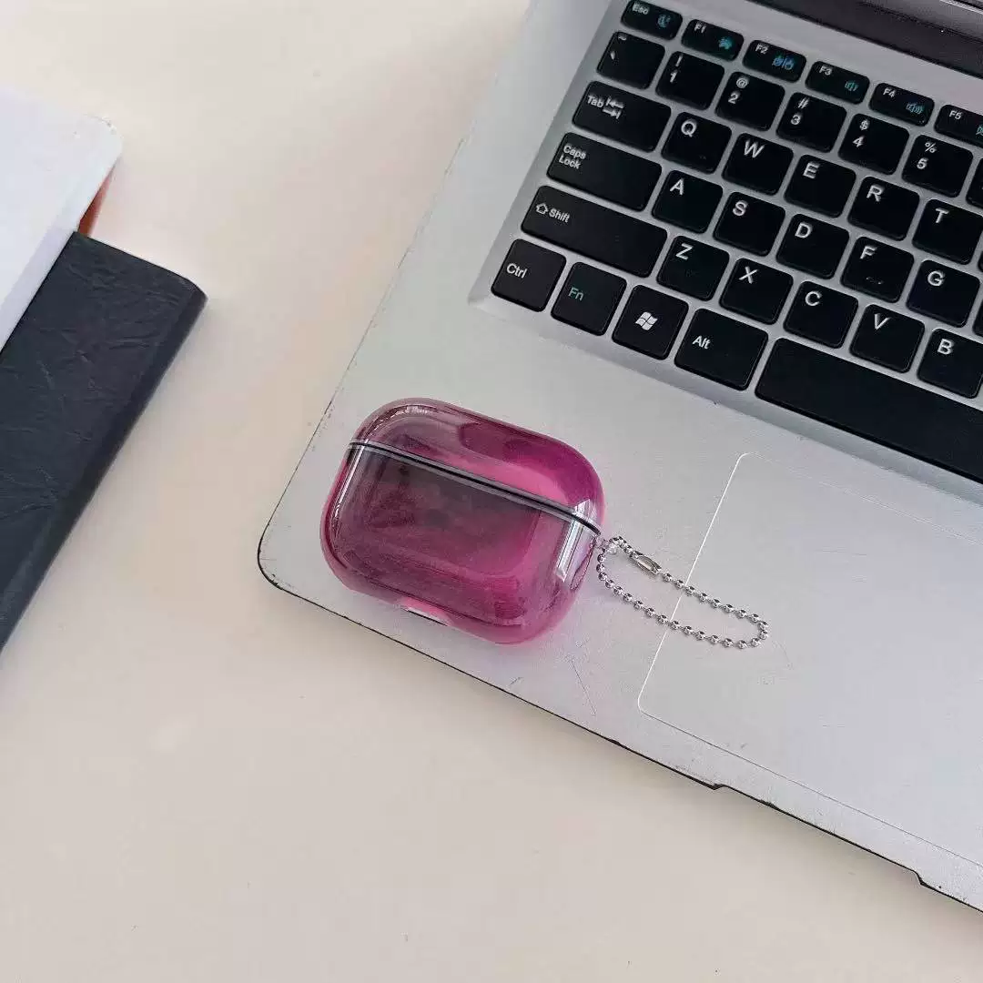 Luminous Flowing Sand Earphone Case suitable for Air Pod Protective Case for Fluorescent Earphones High Appearance Atmosphere Luminescence