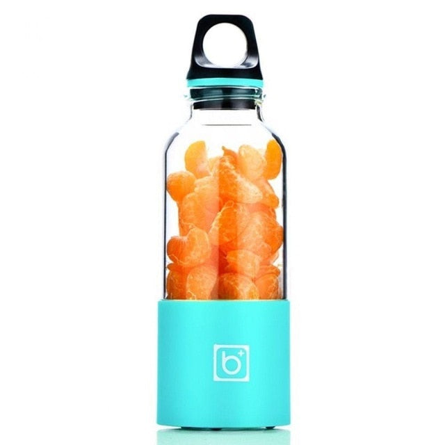Mini frullatore portatile elettrico ricaricabile via USB – Spremiagrumi e shaker per succhi di frutta