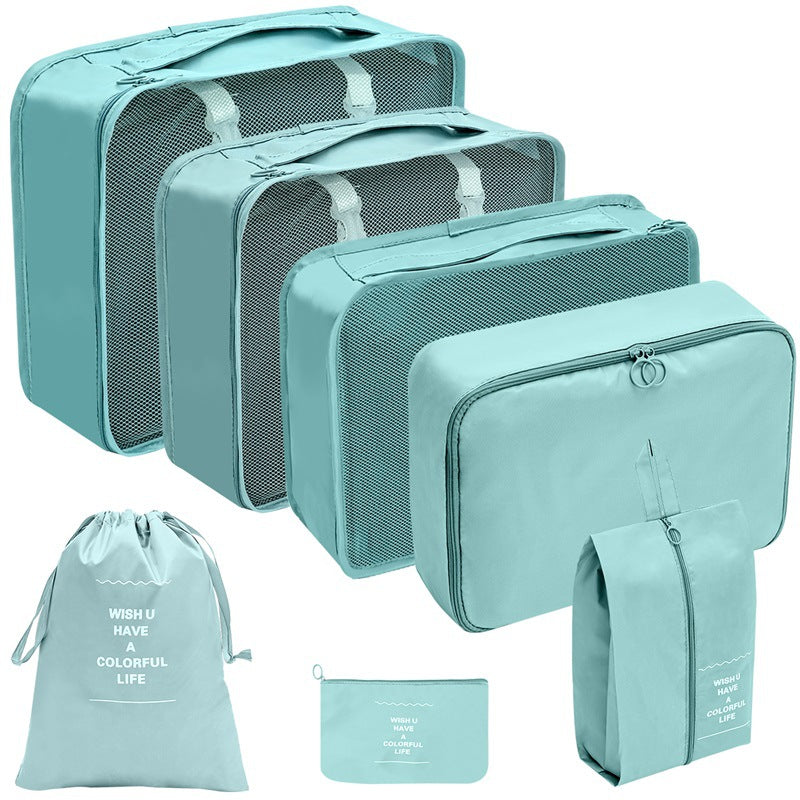 7PCS Luggage Packing Cubes – Travel Organizer and Storage Bags Set, Luggage Essentials