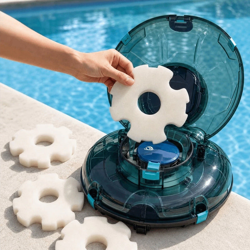 Compatibile con il robot puliscipiscina WINNY HJ1102-P – Materiale filtrante ad alto assorbimento per piscine