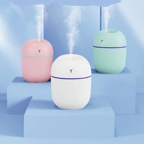 Umidificatore ultrasonico portatile USB Aroma Diffusore di olio essenziale LED