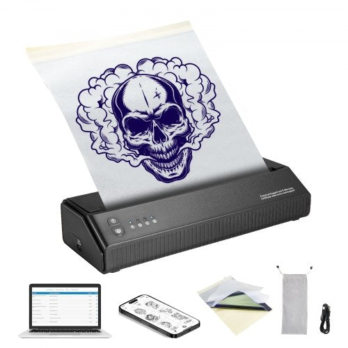 Tattoo Transfer Stencil Printer, Wireless Bluetooth Tattoo Stencil