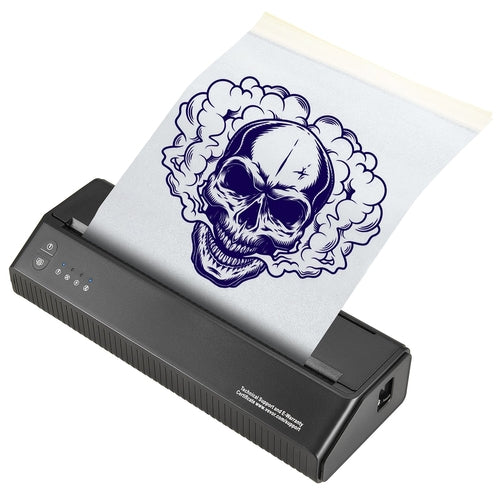 Tattoo Transfer Stencil Printer, Wireless Bluetooth Tattoo Stencil