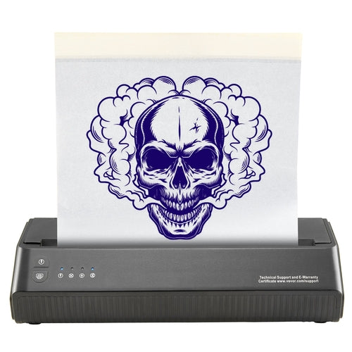 Tattoo Transfer Stencil Printer, Wireless Bluetooth Tattoo Stencil
